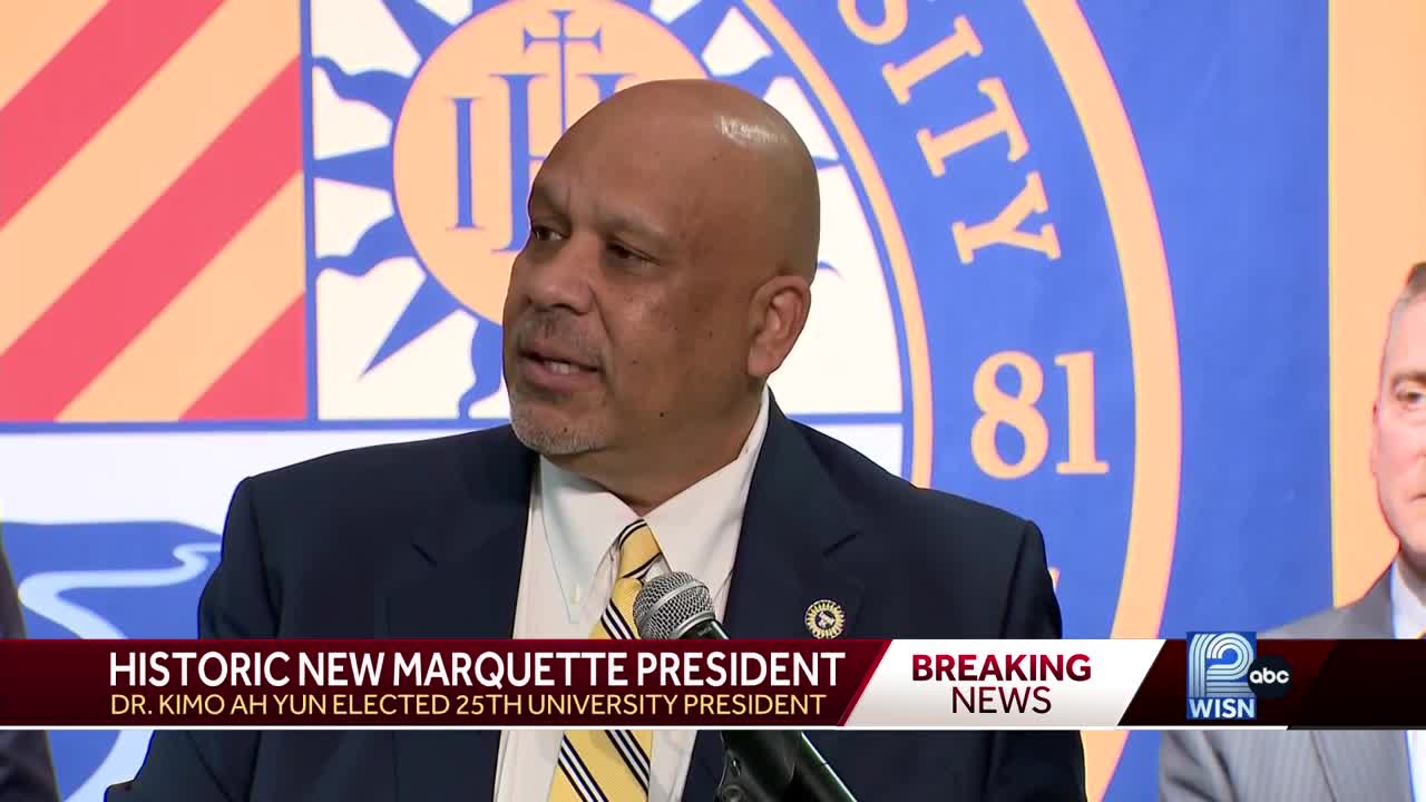 Marquette University names new president