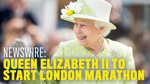 preview for Newswire: Queen Elizabeth II To Start London Marathon