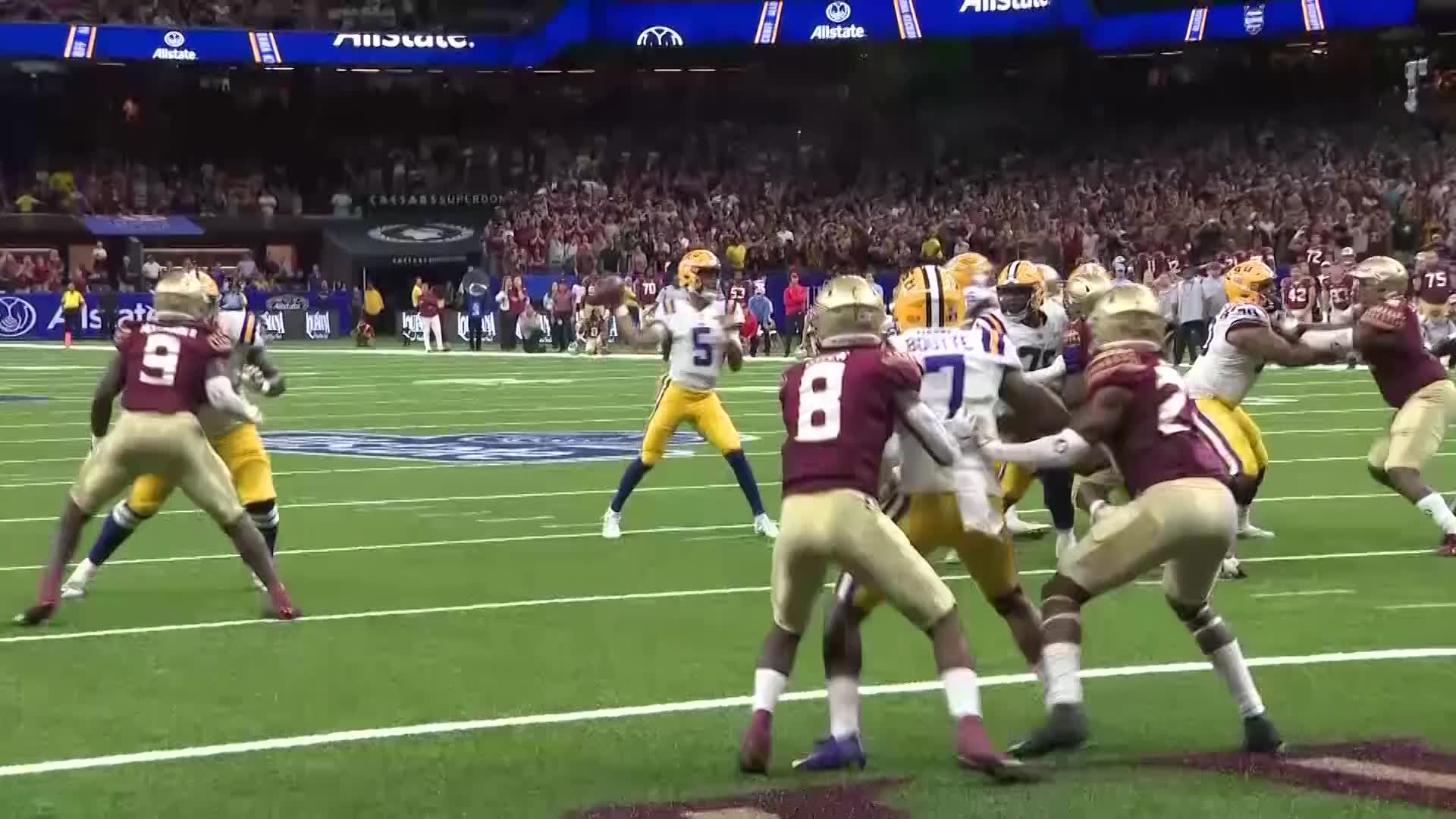 Watch: Florida State's Shyheim Brown talks about his game-winning blocked  extra point