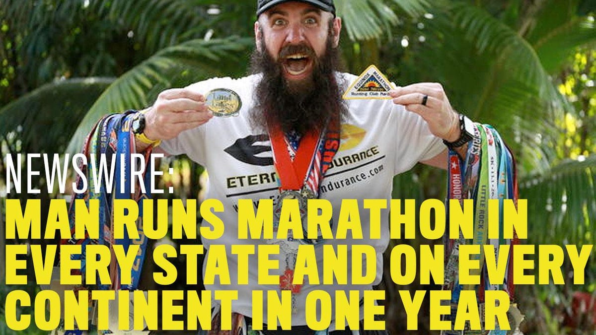 eight marathons in eight days map