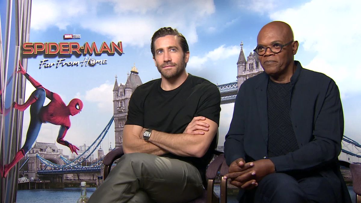 preview for Jake Gyllenhaal & Samuel L. Jackson On 'Spiderman: Far From Home'
