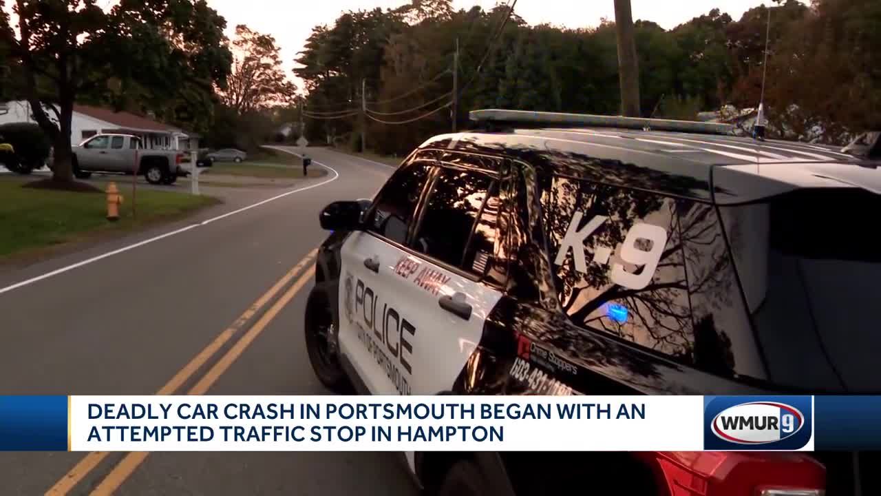 Deadly crash in Portsmouth began with attempted traffic stop in Hampton, officials say