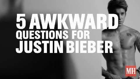 preview for 5 Awkward Questions for Justin Bieber