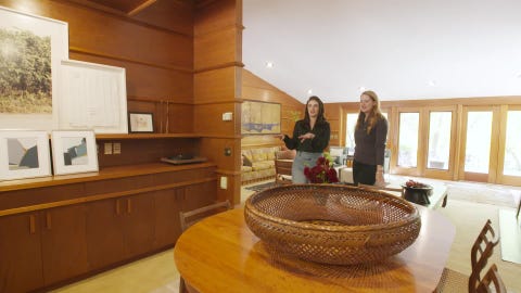 Inside A Frank Lloyd Wright Prefab In Upstate New York How Sarah Anderson Magness Renovated A Frank Lloyd Wright