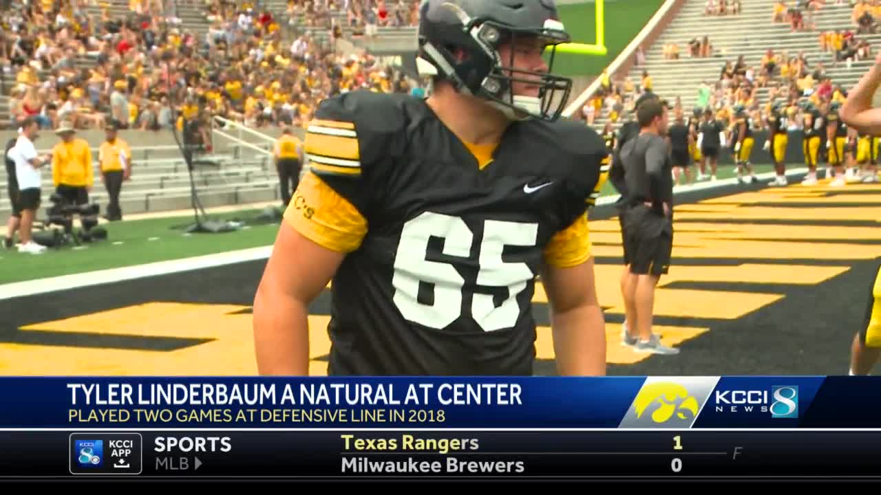 Baltimore Ravens pick Iowa's Tyler Linderbaum with 25th pick of