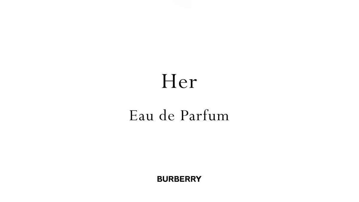 preview for Cara Delevingne for Burberry Her