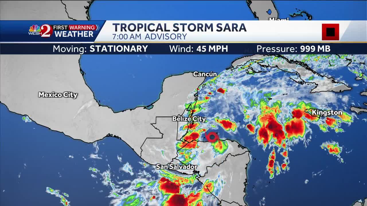 Tropical Storm Sara Likely To Dump Rain On Florida Next Week | Flipboard