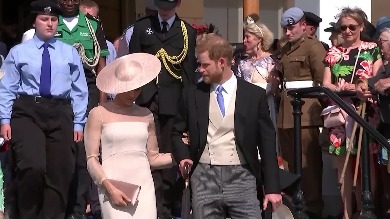 Duke and Duchess of Sussex make first public appearance