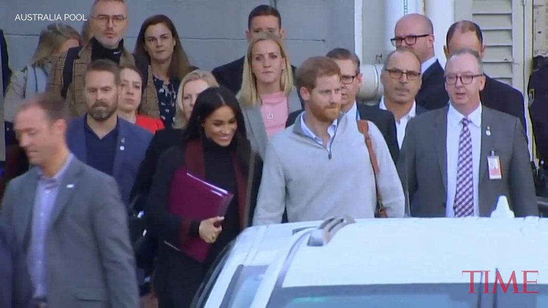preview for Prince Harry and Meghan Markle Arrive in Australia to Start 16-Day Pacific Tour