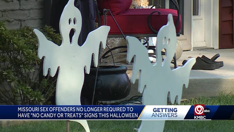 Missouri Halloween law Judge lifts sign requirement for sex offenders 