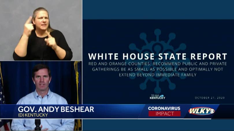 Beshear Set To Announce New Recommendations For Covid 19 Red Zone Counties Beshear Set To Announce New Recommendations For Covid 19 Red Zone Counties