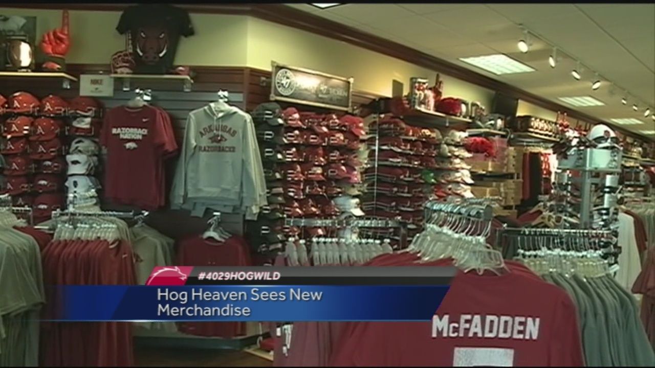 Hog Wild Hog Heaven store offers plenty of new Razorback merchandise