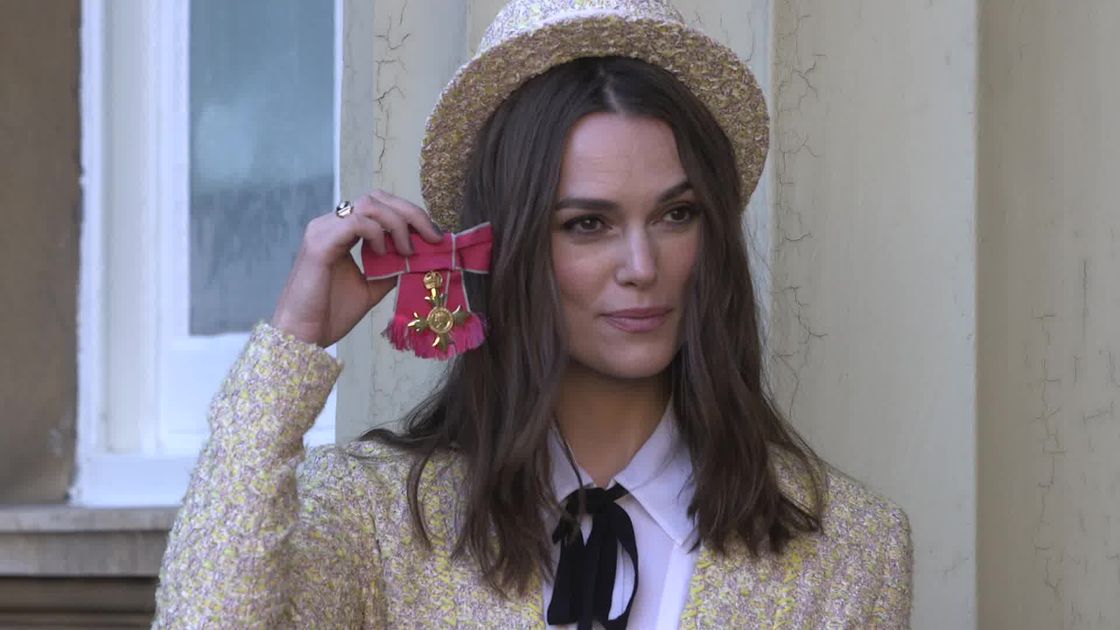 preview for Keira Knightley receives an OBE