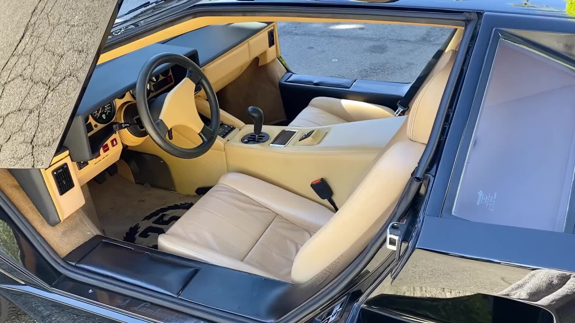 9k-Kilometer 1989 Lamborghini Countach 25th Anniversary for 9k-Kilometer 1989 Lamborghini Countach 25th Anniversary for