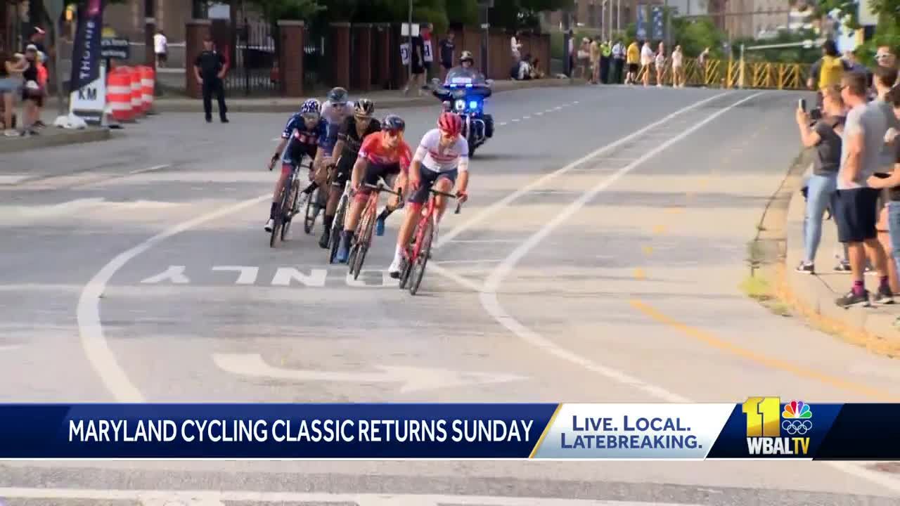 Maryland Cycling Classic Schedule road closures parking