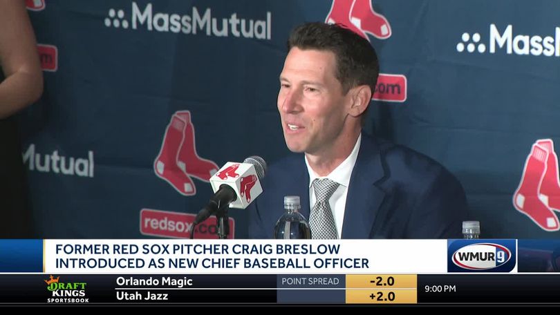 Red Sox hire ex-pitcher Craig Breslow as new chief baseball officer