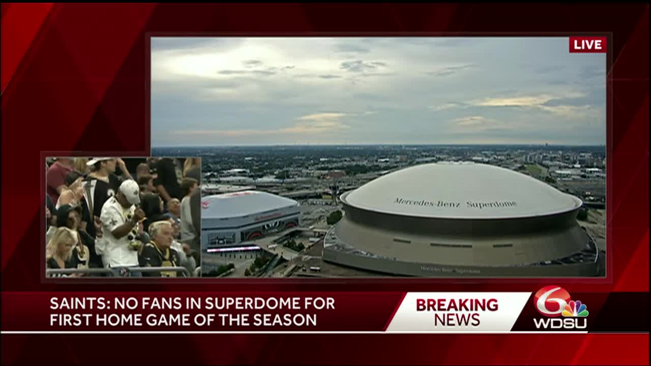 Saints Announce Team's First Regular Season Home Game To Be Played