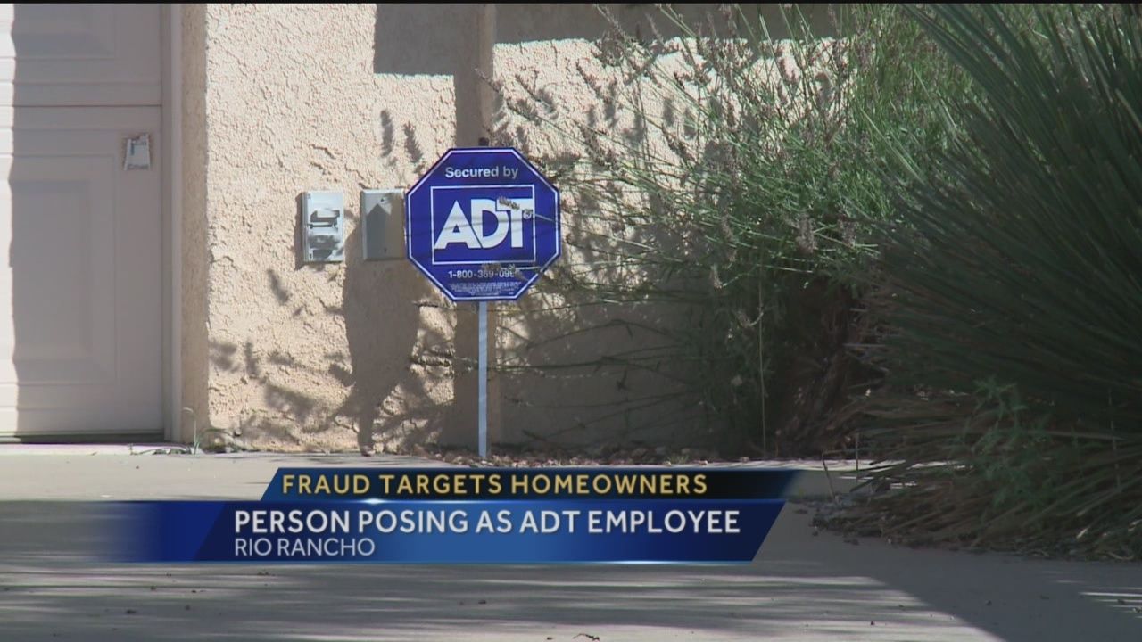 Person Posing As Adt Employee