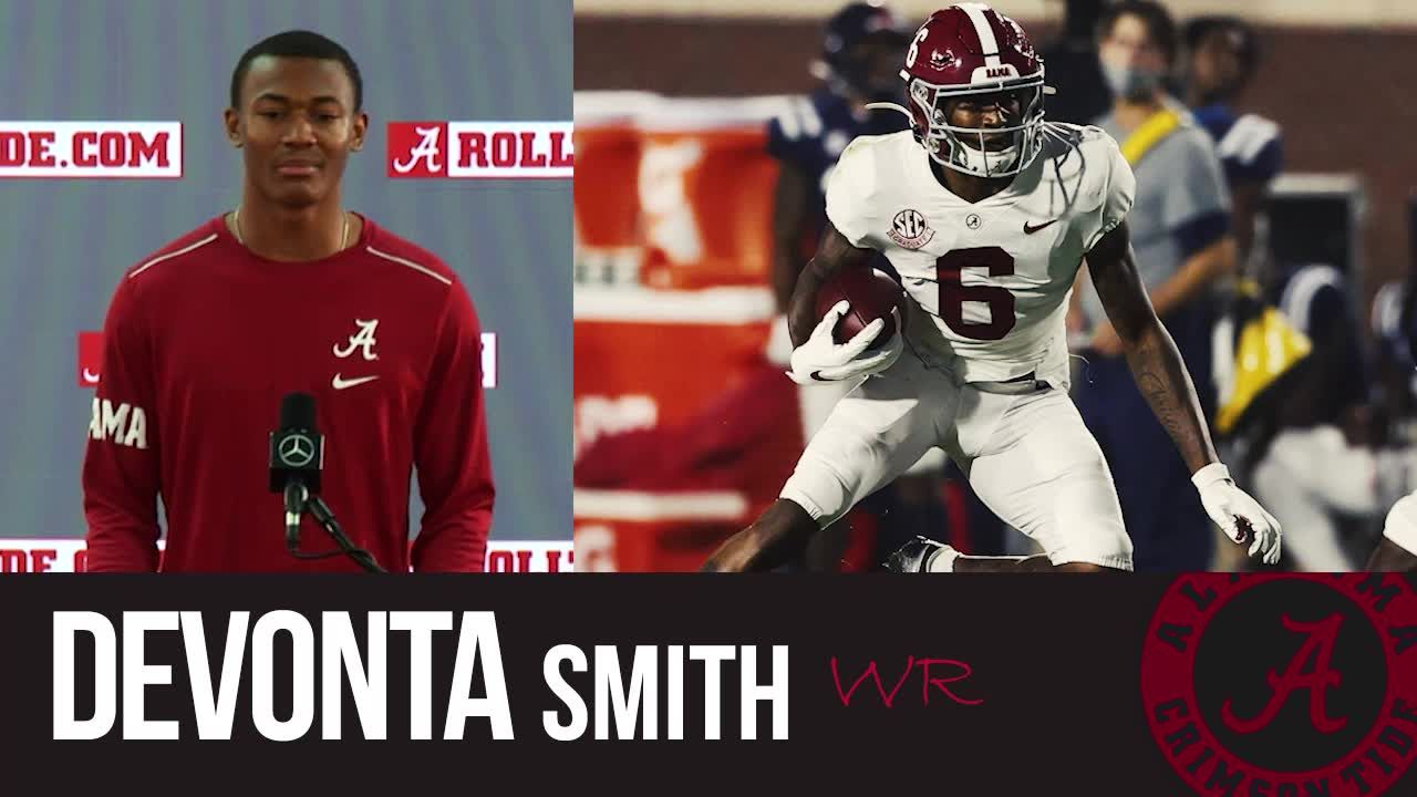 Devonta Smith is bringing 'physicality, athleticism' to Alabama