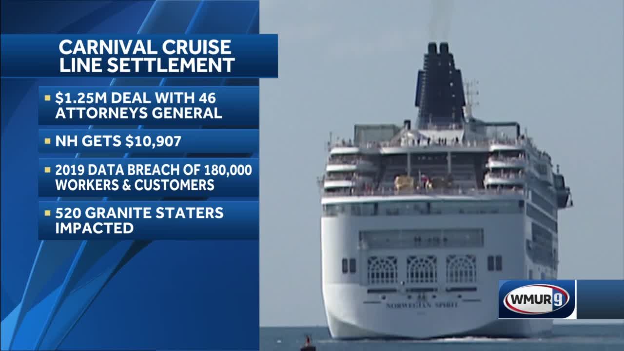 Carnival Cruise Line settlement nets more than $10,000 for NH