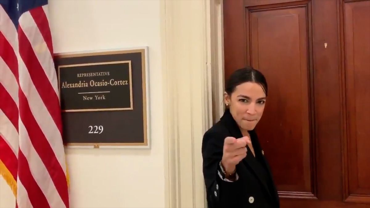 preview for Ocasio-Cortez Fires Back At Critics By Posting A New Video Of Her Dancing As Congresswoman