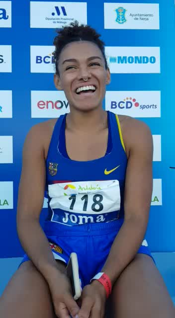 preview for Jael Bestué, récord nacional sub-23 en los 100 metros lisos