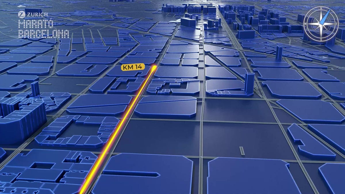 preview for El recorrido del Zurich Maratón de Barcelona