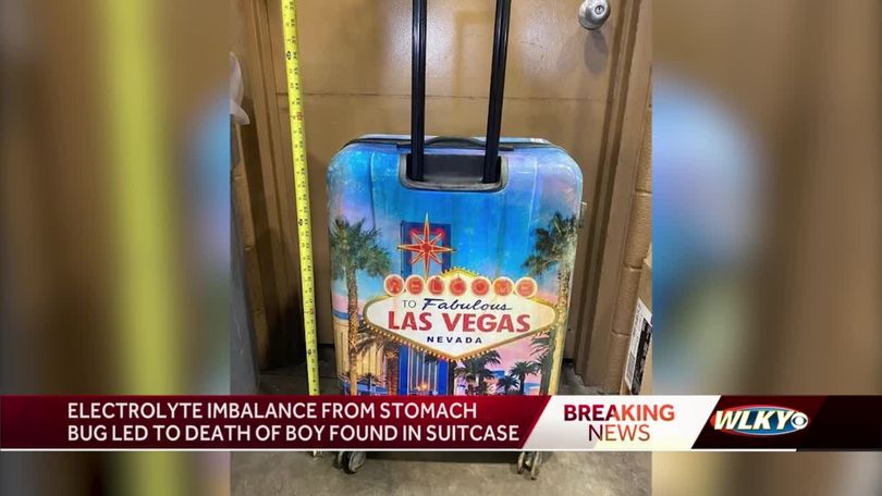Boy found in suitcase in Indiana woods died of electrolyte