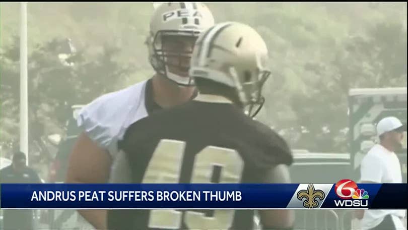 Saints' Andrus Peat to Miss Time Following Surgery - Sports Illustrated New  Orleans Saints News, Analysis and More