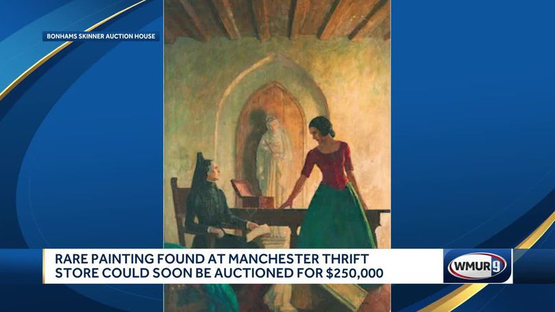 A $4 thrift store purchase turns out to be a rare painting by N.C.
