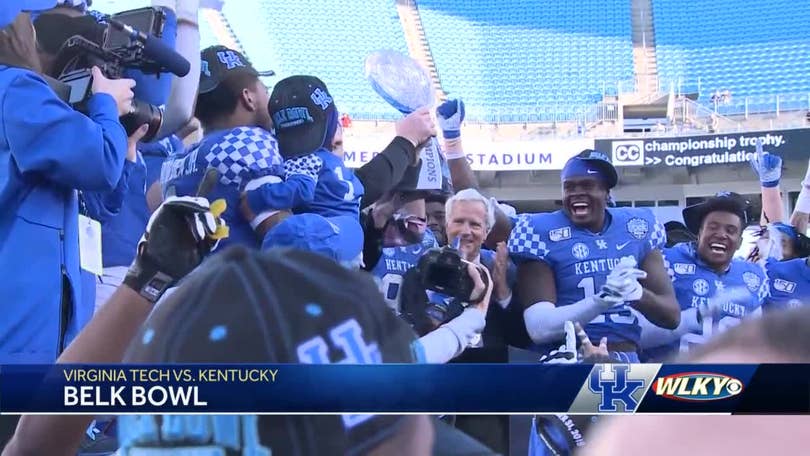 Lynn Bowden leads Kentucky to Belk Bowl win over Virginia Tech