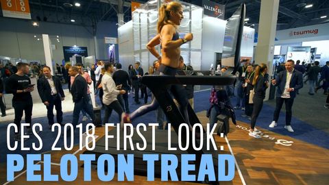 preview for CES 2018 First Look: Peloton Tread