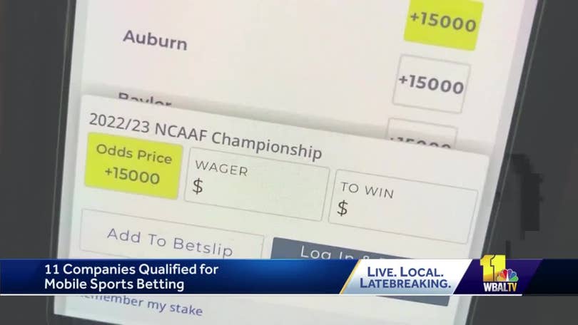 Mobile sports wagering by Thanksgiving? It's a safe bet. - Maryland Matters