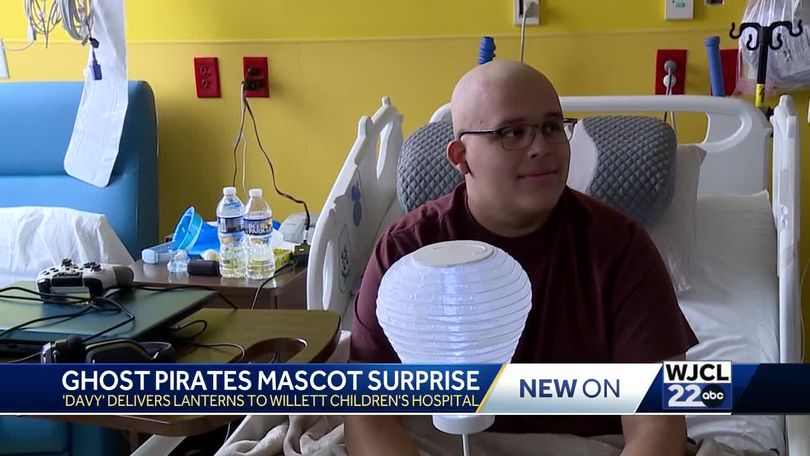 Patients at Savannah's Children's Hospital create jerseys for Savannah Ghost  Pirates