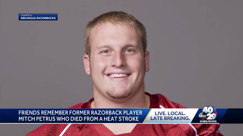 Former NFL, Arkansas lineman Mitch Petrus dies at 32