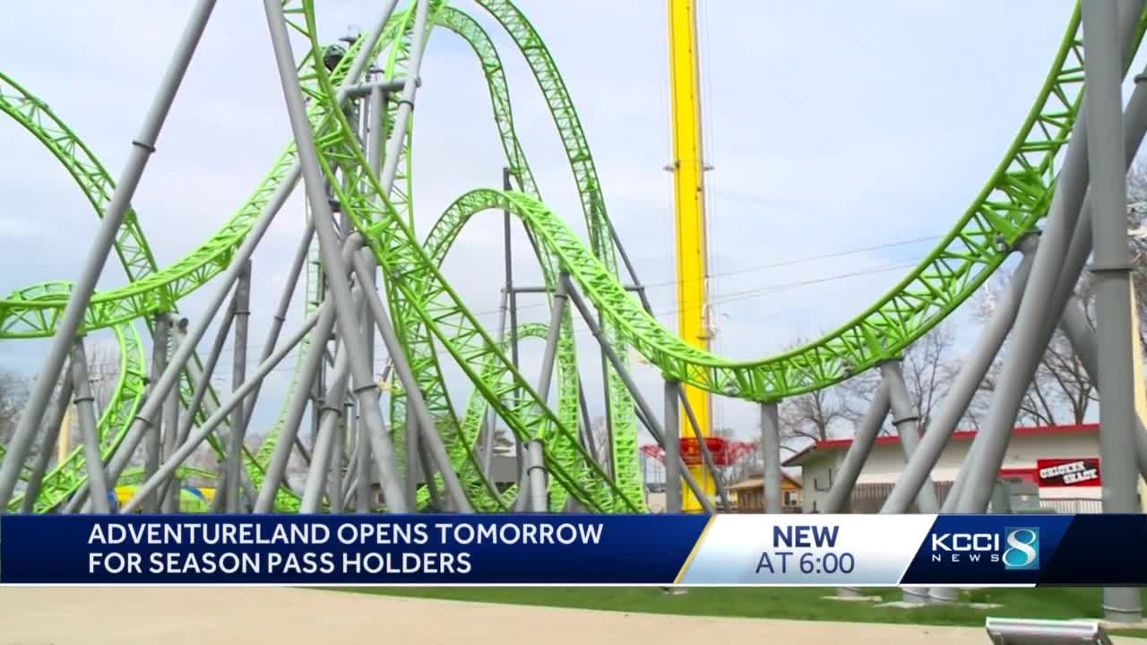 Adventureland Park in Altoona Iowa set to open with 9 new rides