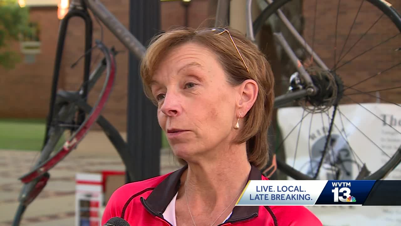 Dozens of cyclists gather for ride of silence in Birmingham to raise awareness