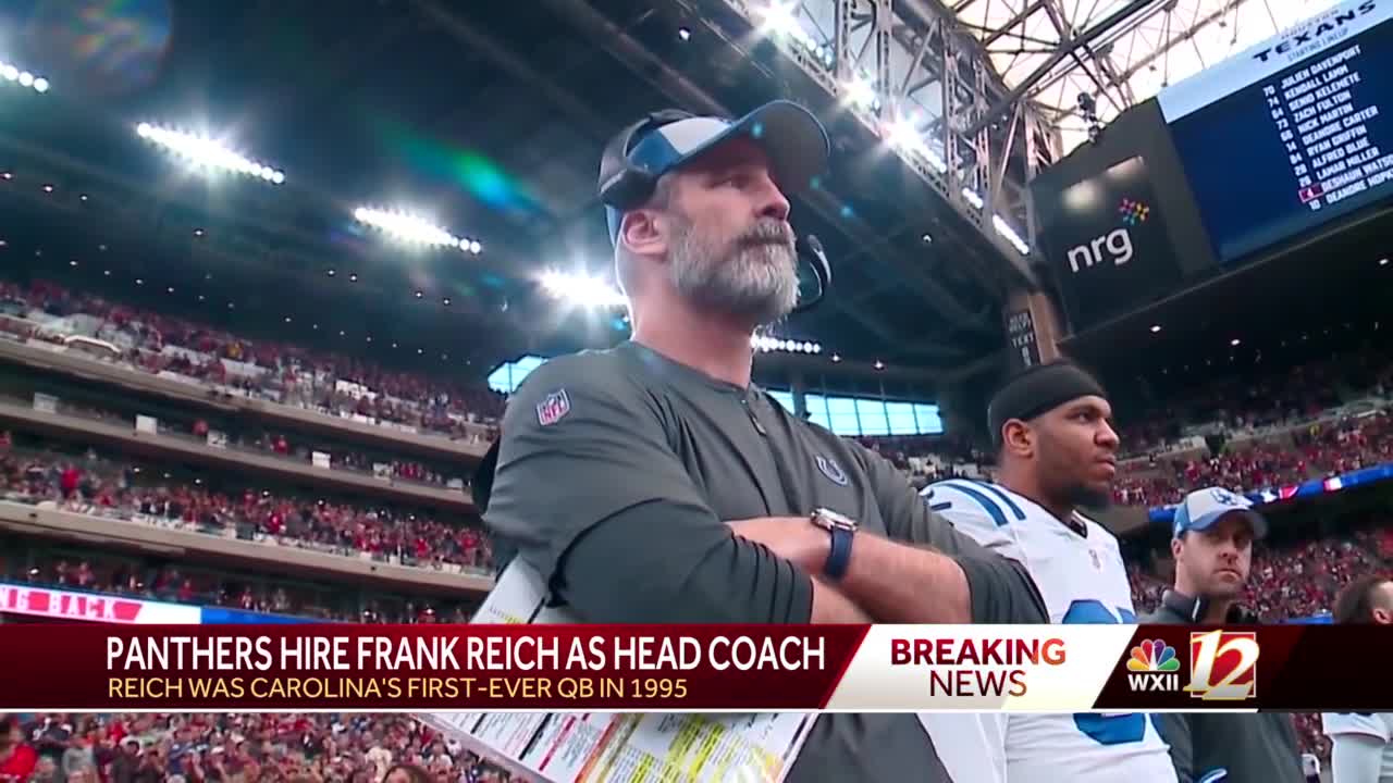 Panthers hire Frank Reich over Steve Wilks as head coach