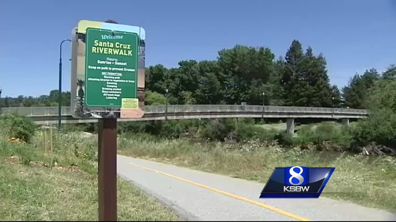 Santa Cruz increases security along San Lorenzo River levee path