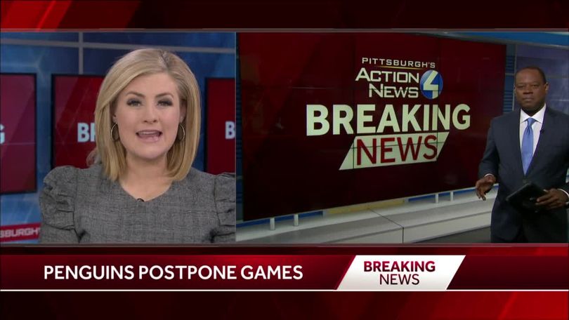Breaking: Penguins Games vs. NJ this Week are Postponed