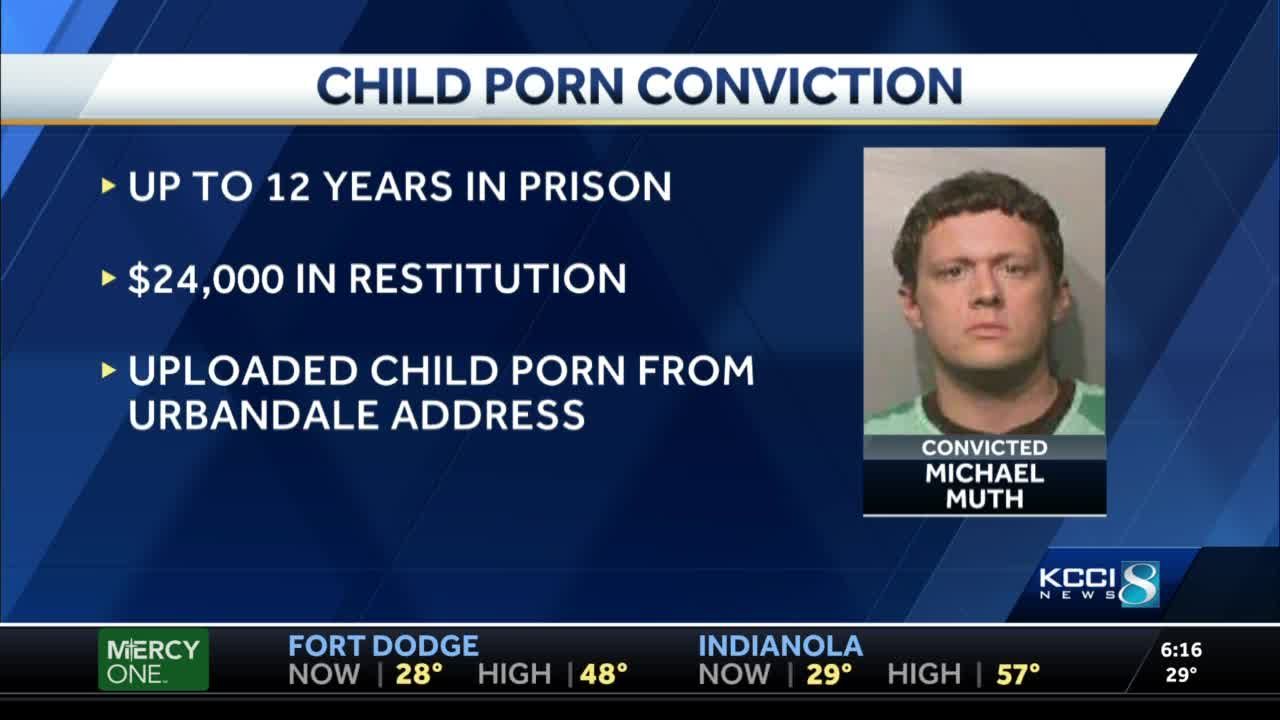 Under 12 Porn - Iowa man sentenced on child pornography charges