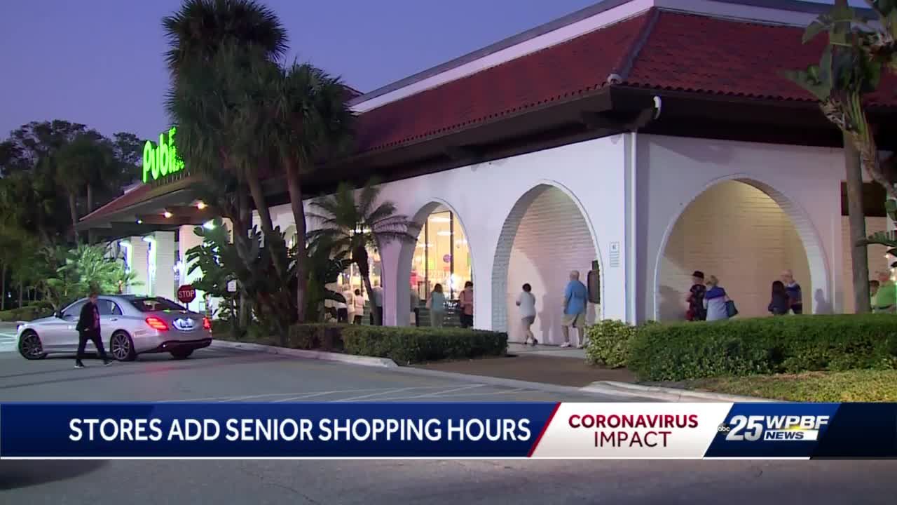 Seniors Shop Early For Covid 19 Supplies At Local Retailers