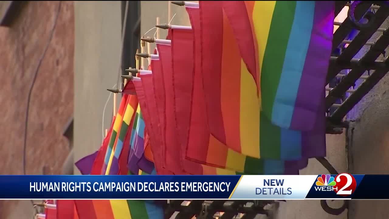 LGBTQ+ rights organization declares state of emergency after new Florida laws signed
