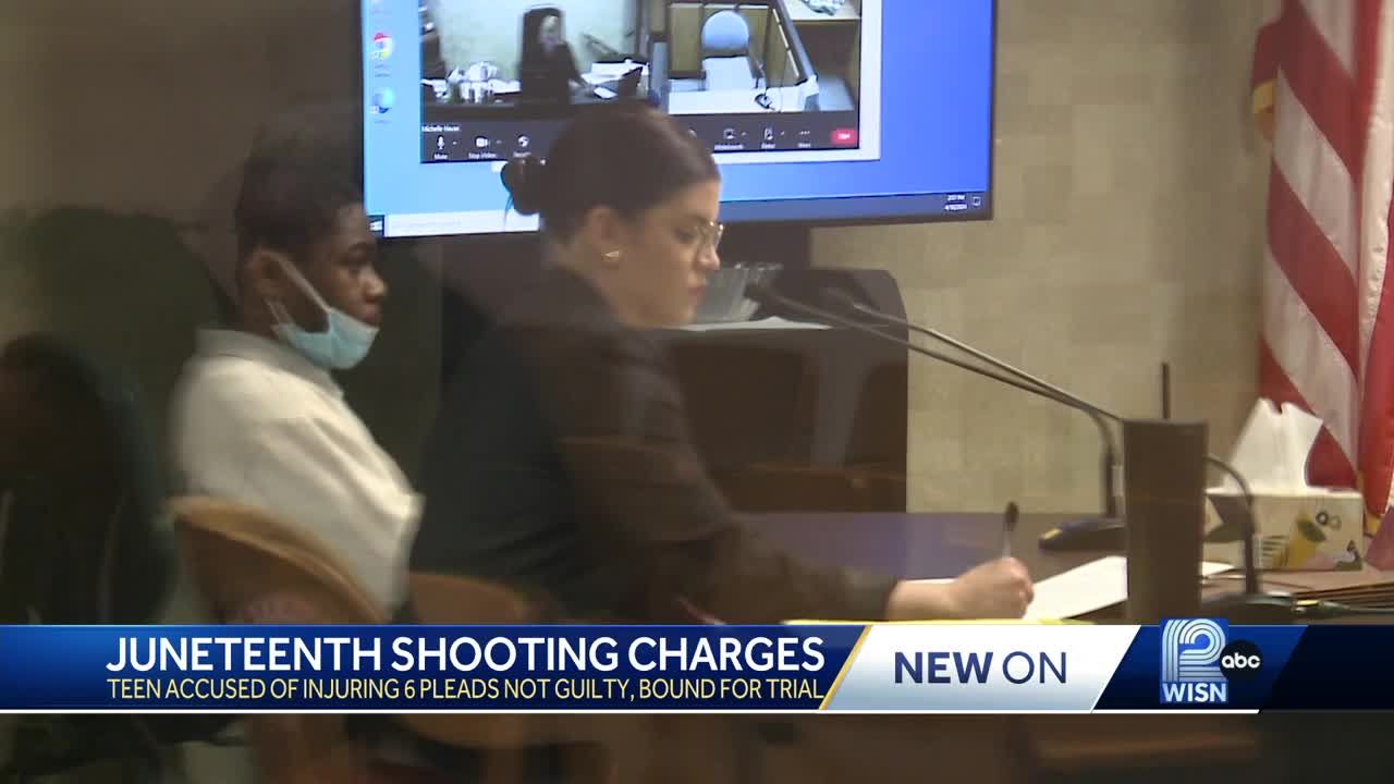 Teen accused in Milwaukee Juneteenth shooting will stand trial