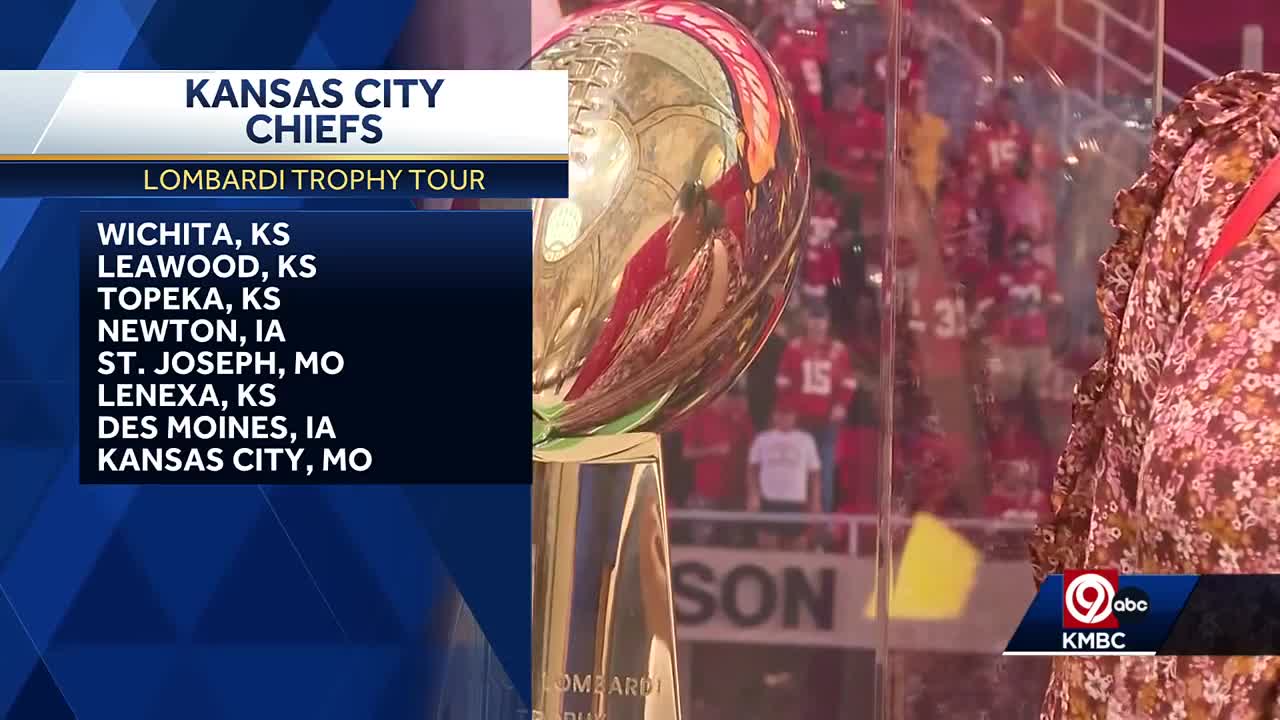 Chiefs Lombardi Trophy will make stop at Missouri State Capitol