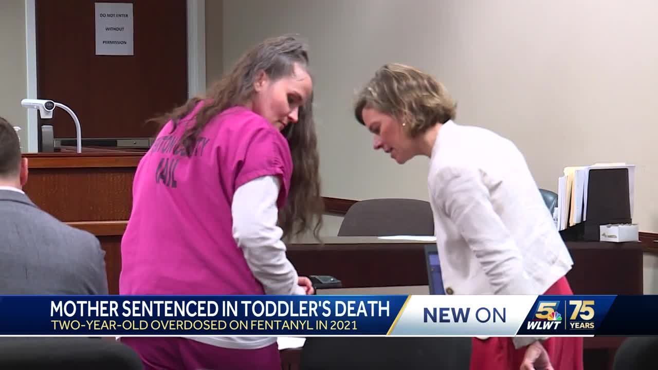 Mother sentenced after toddler dies from overdosing on fentanyl