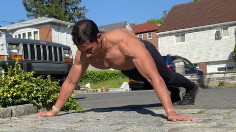 preview for Eb and Swole: Iso Archer Pushup Countdown Series