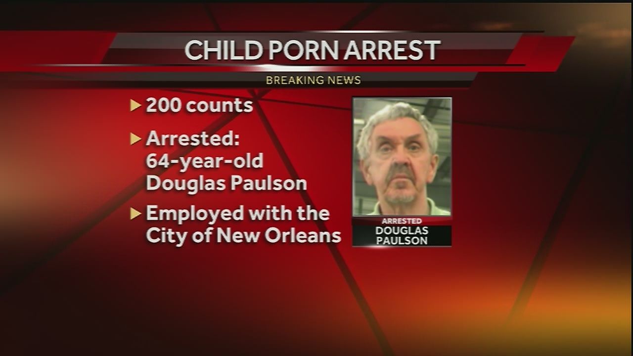 City employee arrested on 200 counts of child porn