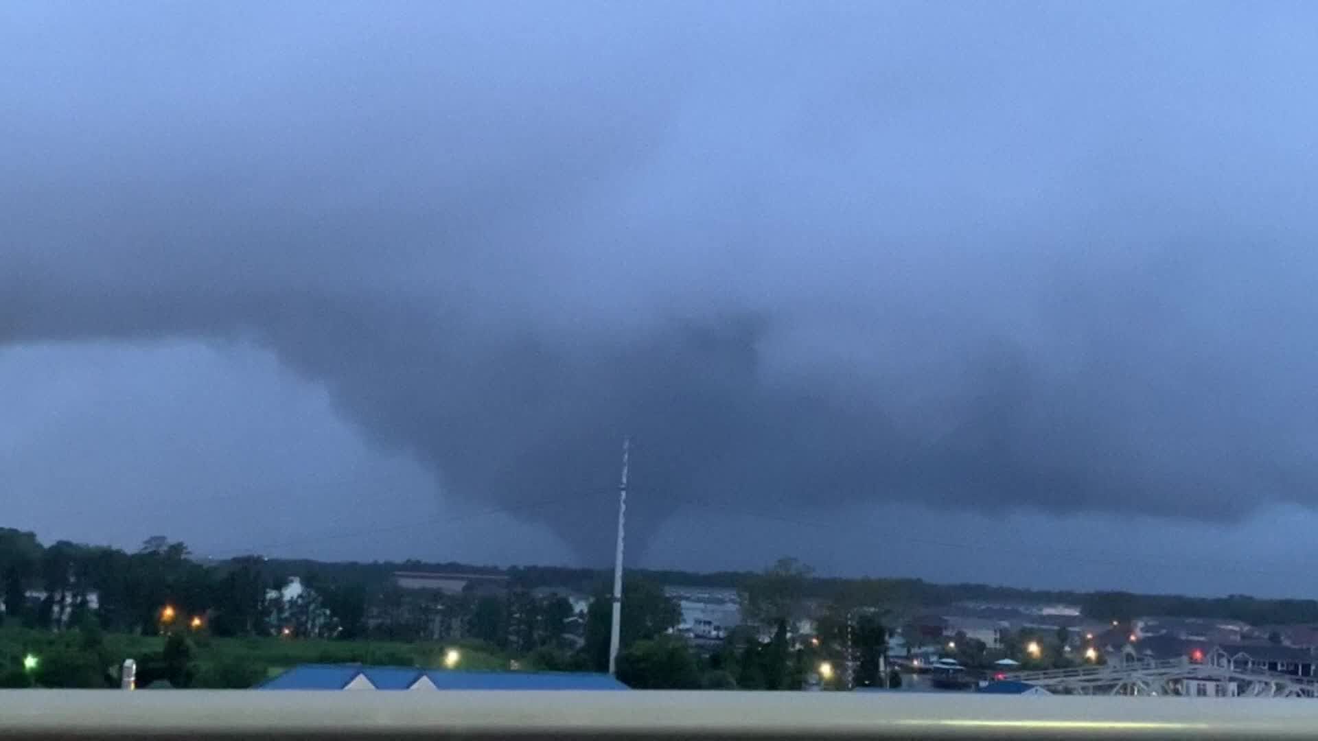 Possible tornado in Myrtle Beach