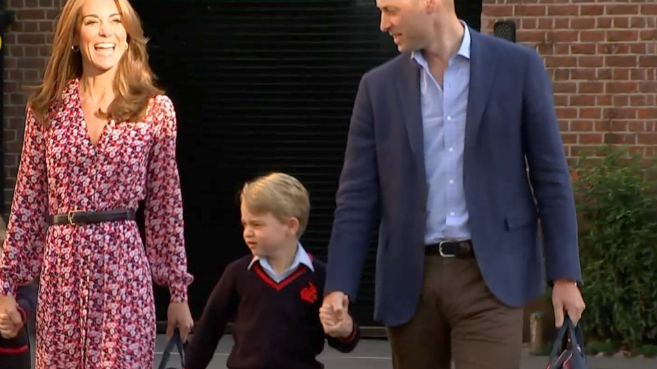 preview for Kate Middleton Took Prince George and Princess Charlotte Shopping for Their Halloween Outfits